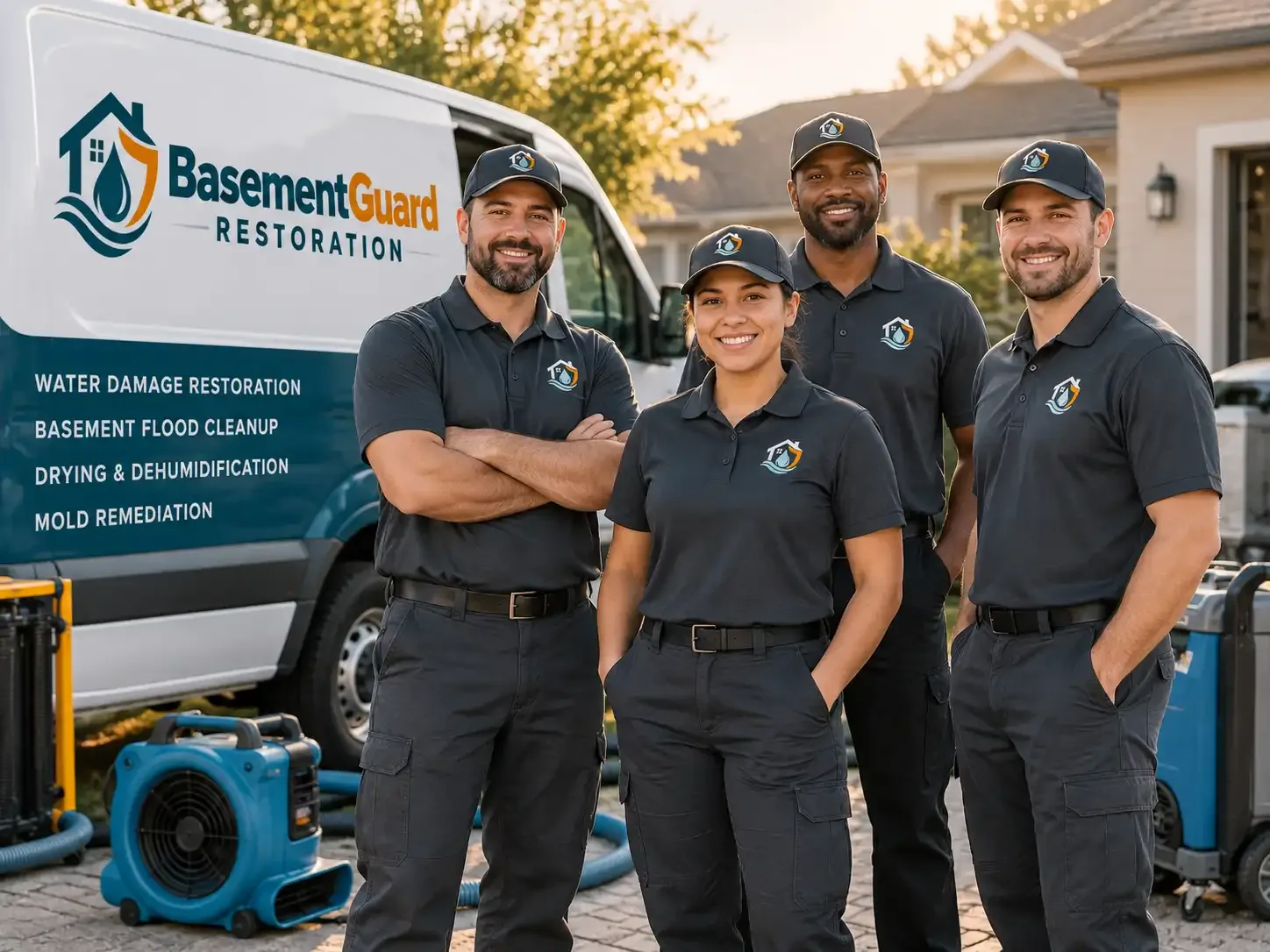 Basement Water Damage Restoration company in Bunker Hill, KS
